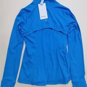 Lululemon Blue Zip-Up Jumpsuit